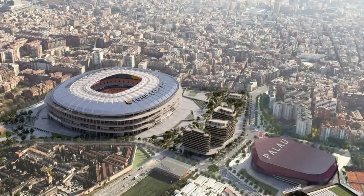 Преображение «Камп Ноу». Строительные работы на самом большом стадионе Европы идут полным ходом